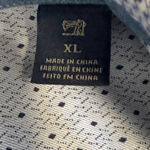 Scotch & Soda Shirt Mens Size XL Lt. Blue Button Up Pocket Long Sleeve - Picture 4 of 8